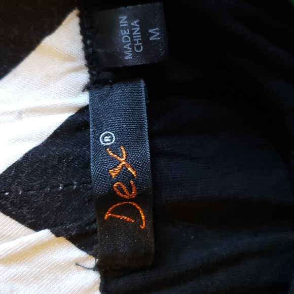 Dex Black and White Stripe Maxi Dress - Picture 2 of 2